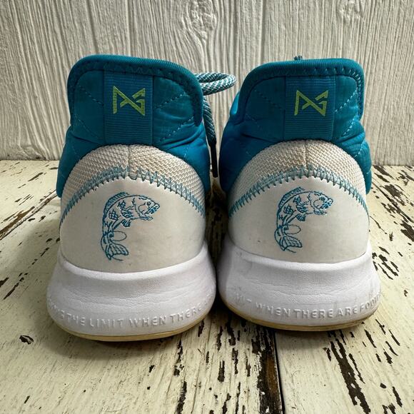 Nike PG 3 Paul George Lure Platinum Blue Basketball Shoes Men’s Sz 9 A02607-005 - Picture 5 of 10